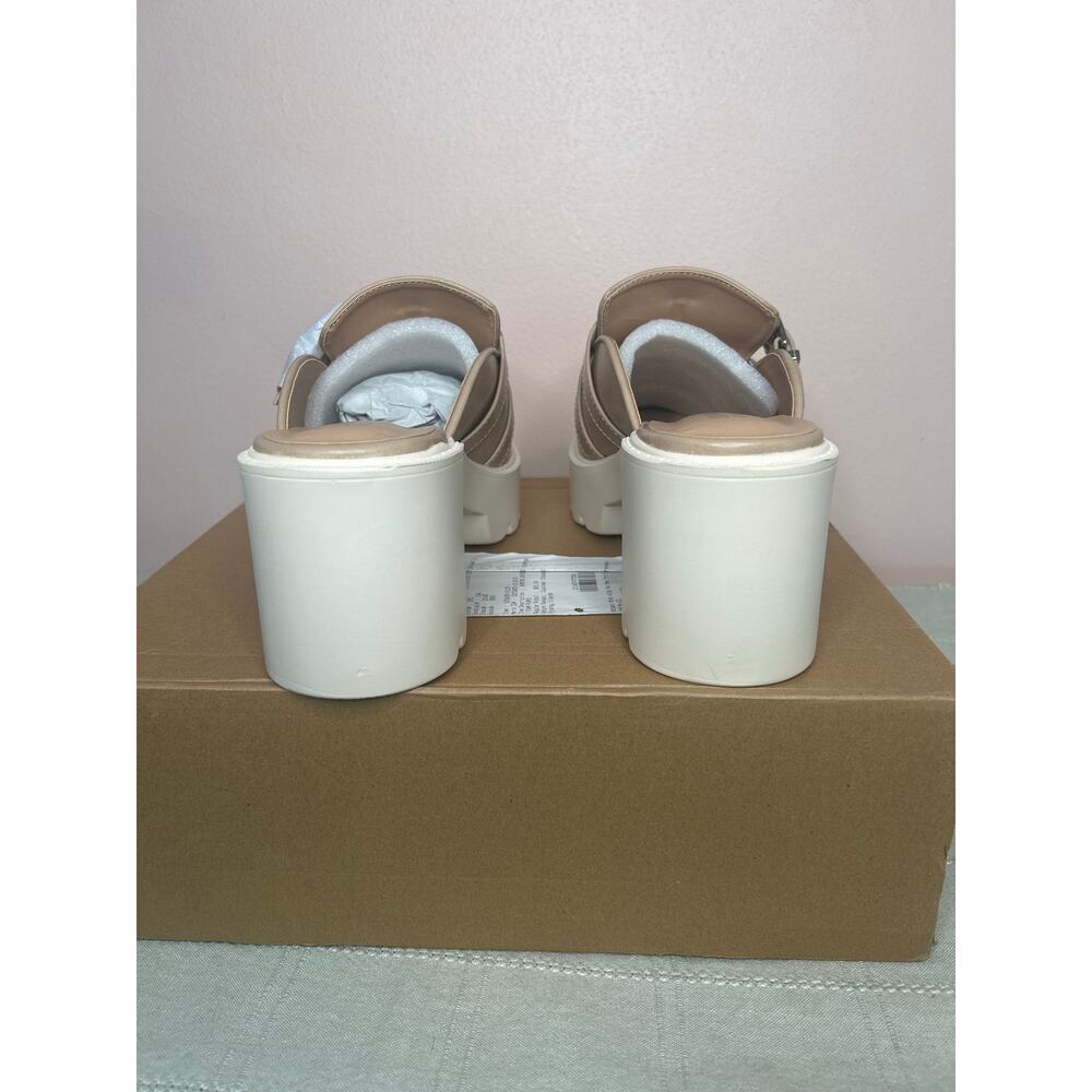 Journee Collection Brydie Women's Tan Platform Mule Pump Tru Comfort Foam Sz 12 - Picture 12 of 14